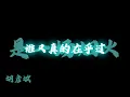 胡彥斌 (Tiger Hu) - 是一場煙火『我放手一搏 你一笑而過』【Lyrics Video】