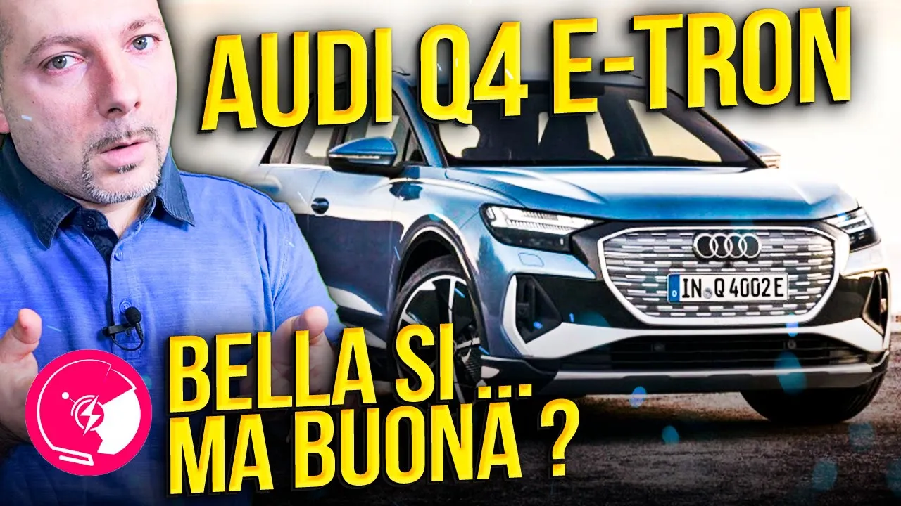 Audi Q4 Sportback e-tron alla prova: solida, ma gli optional pesano