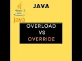 Method Overloading and Method Overriding