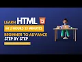 Html Tutorial for Beginners - Lecture 7 With Notes Source code