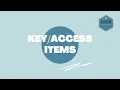 AATP Move In Key Access Items