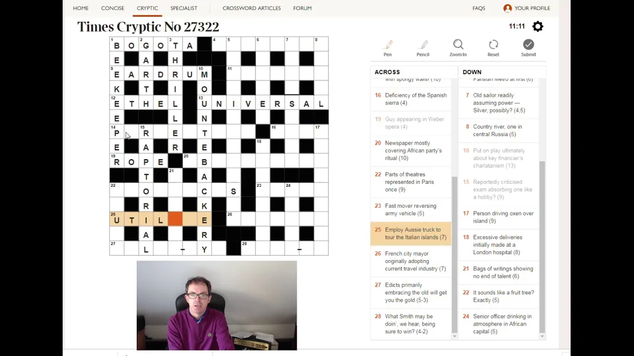 The Times Crossword:  How To Solve It (+ Teamsheet Gag Hoax?!)