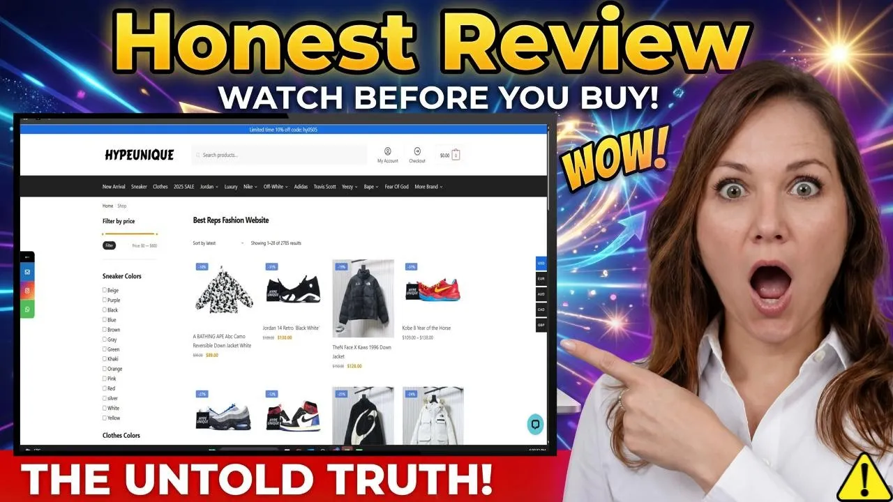 HypeUnique Review 2026: $100 Jordans Unboxing & Legit Check - Best Replica Sneakers