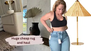 How to find a cheaper area rug online Good American haul Target