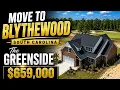 Moving to Blythewood SC Fox Creek Homes at Linkside Luxury Home Tour