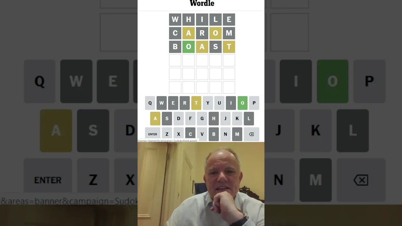 Wordle in a Minute - 16th July 2023