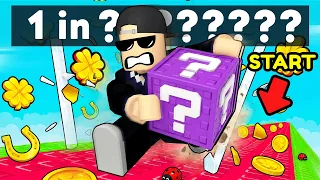 SPENDING ROBUX on LUCKY BLOCKS