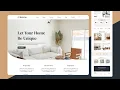 Design a Stunning Interior Designer Landing Page HTML CSS Vanilla JS Tutorial