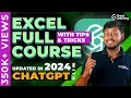 Complete Excel Tutorial in 7 hours in 2024 Learn Microsoft Excel