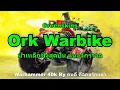 Lagu Ork Warbike, the ultimate racing iron horse from the Warhammer 40k universe.