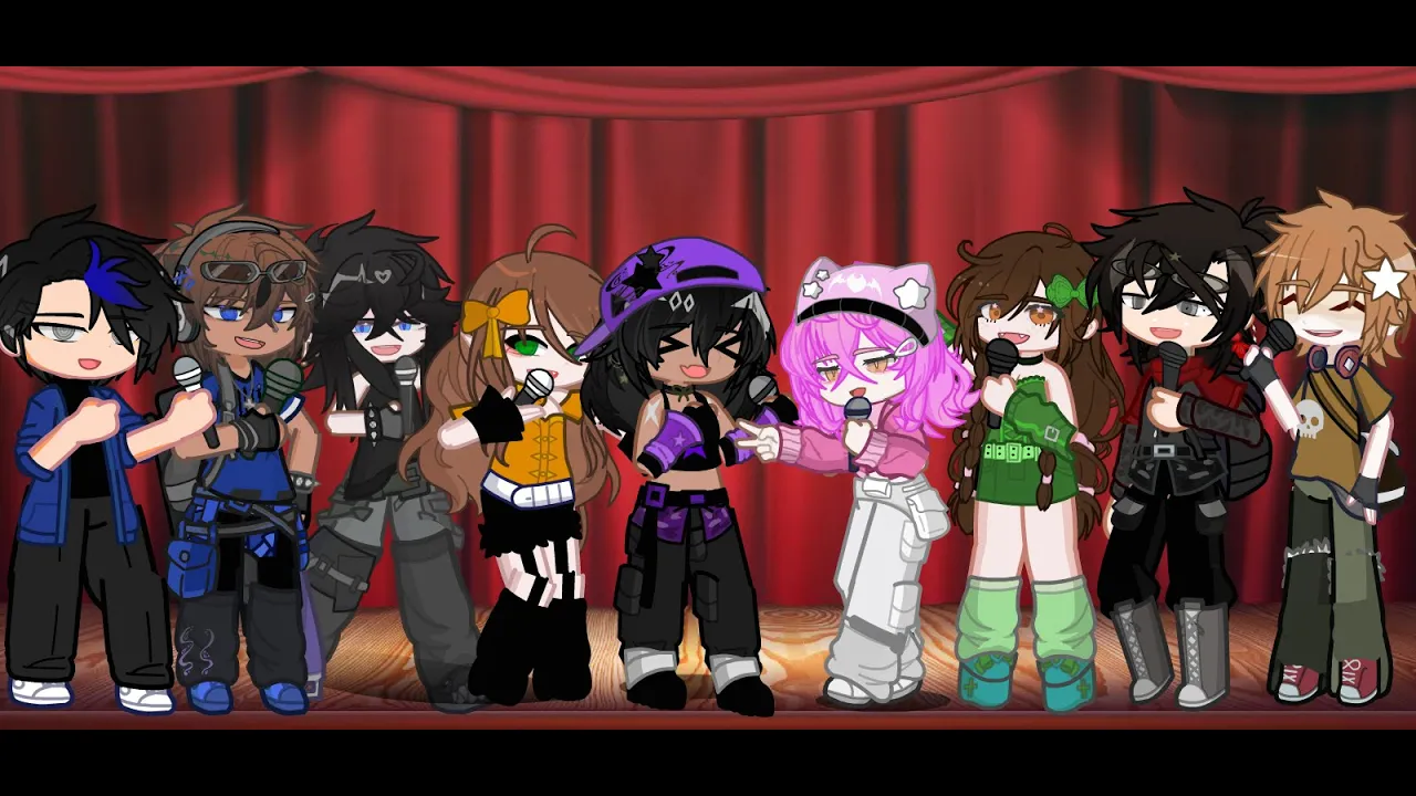 Aphmau and Crew Sings "Arcade🎤" | Gacha Life 2 | Trying it for the first time | 70K Special 🎉