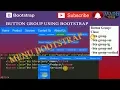 Button group in bootstrap menu using bootstrap bootstrap 4 tutorial
