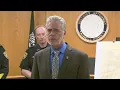 Yamhill County DA Brad Berry holds Karissa and Billy Fretwell press conference