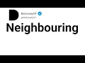 Neighbouring Synonyms Thesaurus Similar Words