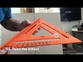 10 Bonus Tips Taking the Mystery Out of Using a Speed Square Framing Square