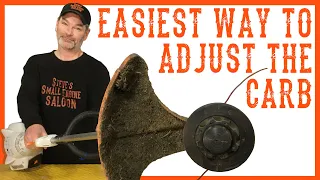 How To Adjust Or Tune The Carburetor On A Weedeater Step-by-Step