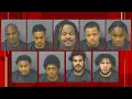 13 arrested charged in Lynchburg gang bust