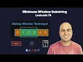 Minimum Window Substring - Leetcode 76 Sliding Window Java Python