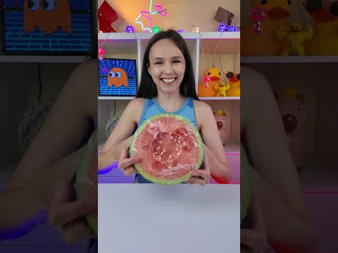 Арбузное мороженое за 5 минут 😉 #Лайфхак #проверка