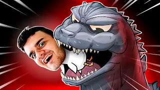 A NOVA ATUALIZAÇÃO DE GOOSE GOOSE DUCK EM PARCERIA COM GODZILLA! (é sério)