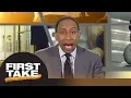 Stephen A gives Sam Darnold s performance in preseason game a C First Take ESPN