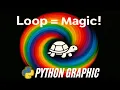 Python Loops for Patterns Turtle Graphics Tutorial M2EP4