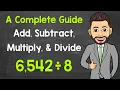 How to Add Subtract Multiply and Divide Whole Numbers A Complete Guide Math with Mr J