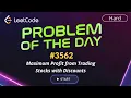 LeetCode POTD 3562 Maximum Profit from Trading Stocks with Discounts Daily Challenge