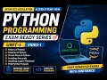Python Programming Unit-1 -1 JNTUK R23 B Tech II-I Semester Exam Ready Series