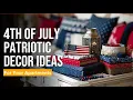 4th of July Patriotic Decor Ideas for Small Apartments Transform Your Space with Red White Blue