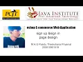 Web Project Task 01 java institute 1st Year e shop
