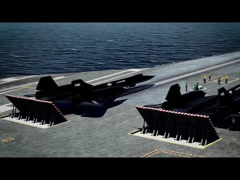 Download MP3 Secret footage of SR-71 Blackbird conducting aircraft carrier evaluations, date unknown.