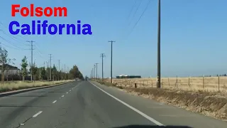 Driving Folsom California USA October 31 2022