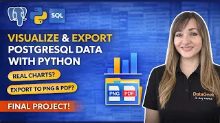 Visualize Export PostgreSQL Data with Python SQL Python Beginner Project
