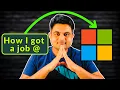 How I Got A Job At Microsoft Developer Journey