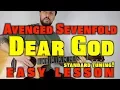 Download Lagu How to play Avenged Sevenfold Dear God (intro)