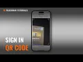 How to use the Trackman Golf App QR Code Sign In feature