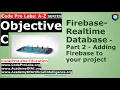 Objective C - Firebase