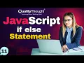 JavaScript if else Statement - Crash Course
