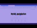 Getting Started Installing Python MySQL and VSCode