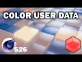 Cinema 4d S26 RS Color User Data