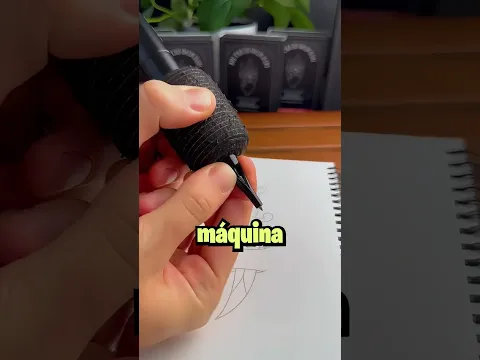 Esta Pluma Puede Dibujar Como una MÁQUINA DE TATUAJES!
