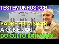 Download Lagu TESTEMUNHO CCB - EX-PADRE VISITA A CCB E SAIU DE LÁ CONVERTIDO... - #testemunhoccb  #ccbcultoonline