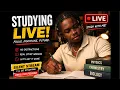 Study With Me LIVE Silent Focus Session No Chat Replies