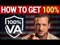 How to Get to 100 VA Disability The Math and the Claims That Actually Move It
