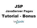 JSP Tutorial - Bonus Servlets