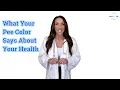 Is Your Pee Color Normal Dark Yellow Cloudy Other Urine Colors Explained