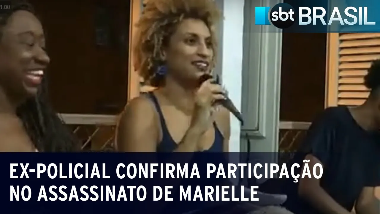 Ex-policial confirma participação no assassinato de Marielle | SBT Brasil (24/07/23)