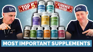 Top 5 Best Evidence-Based Supplements Plus What The Docs Take