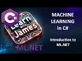 Machine Learning with C ML NET